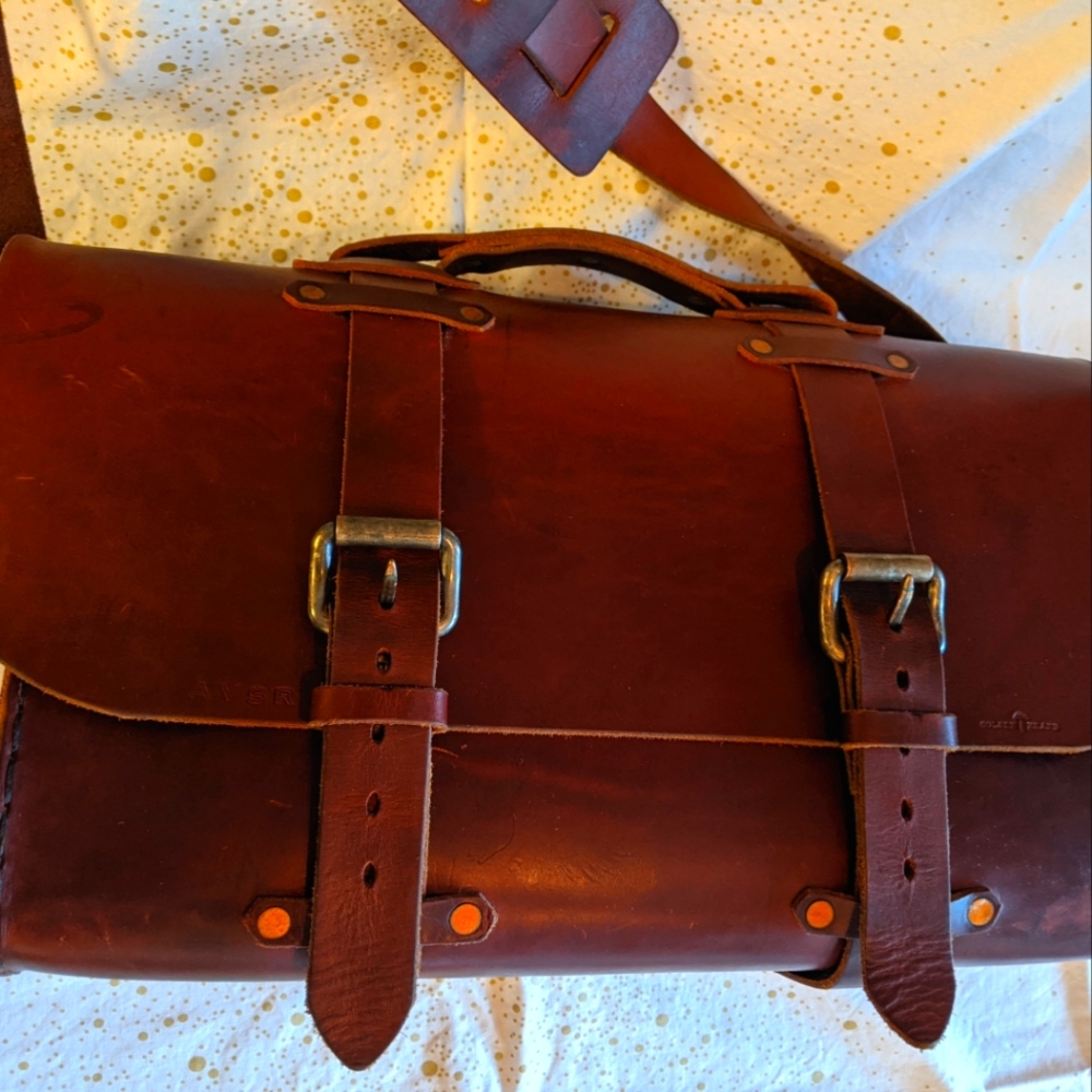 19" Colsen Keane Large Scotch Grunge Satchel